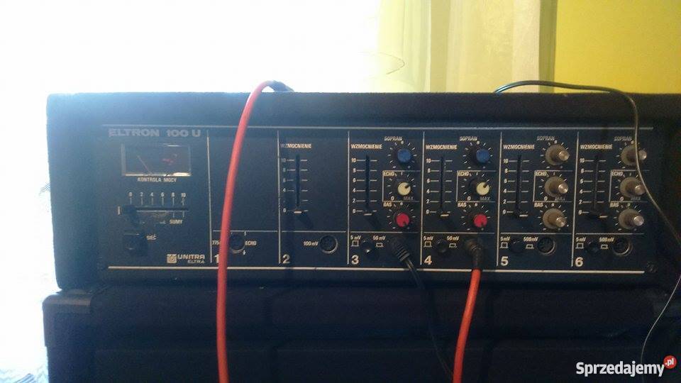 Wzmacniacz eltron 100u ZG 603 Kolumny mazowieckie Żyrardów