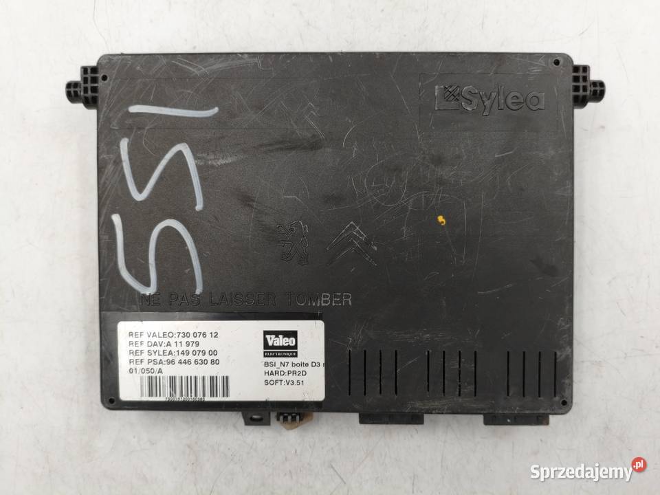 Moduł BSI Citroen Xsara II 9644663080 73007612 Wyszków