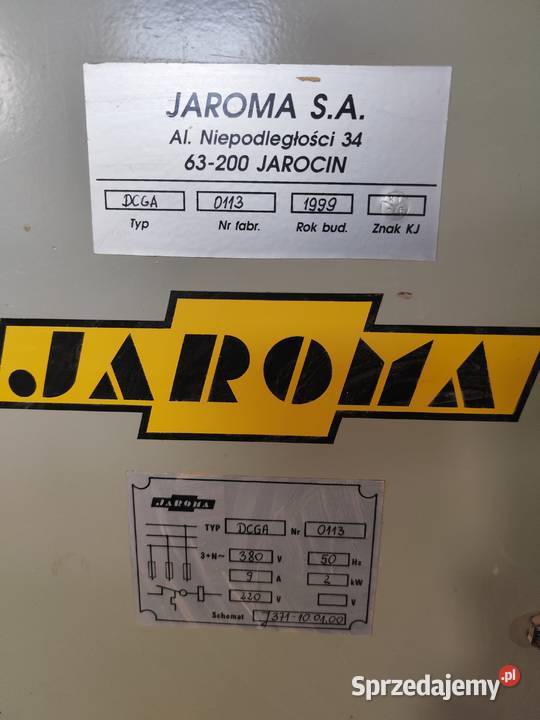 Okleiniarka krzywoliniowa Jaroma DCGA Częstochowa