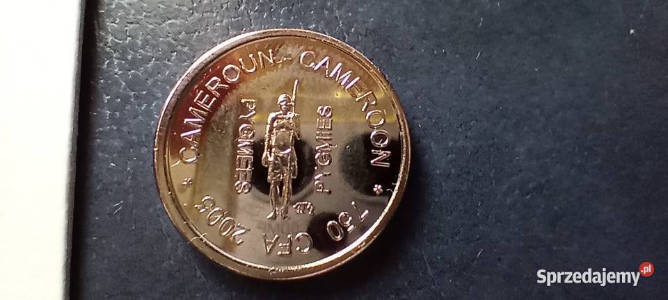 Stare monety 750 frank 2005 Kamerun Lesko