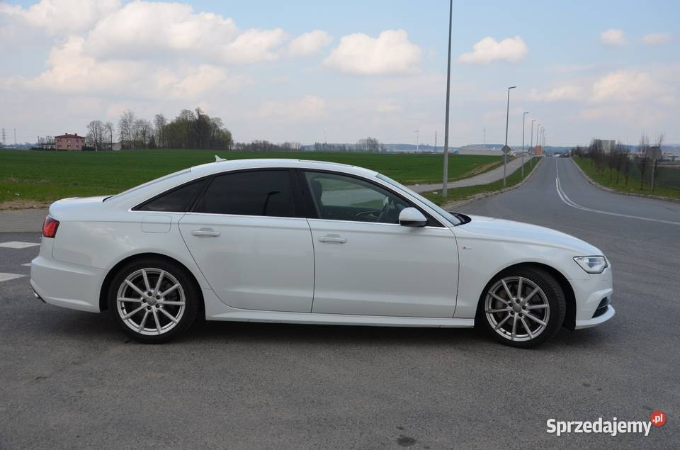 Audi A6 C7 2017r 20 benzyna 251 automat asystent parkowania Nowe Miasto Lubawskie