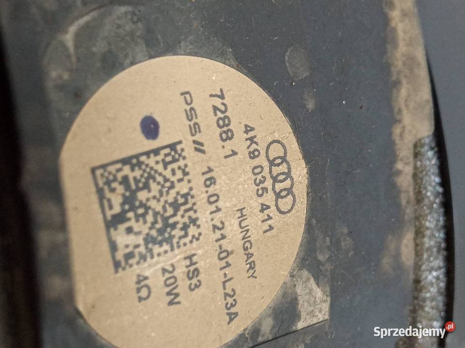 GŁOŚNIK KOMPLET 4K0035415 4K9035411 Audi A6 V