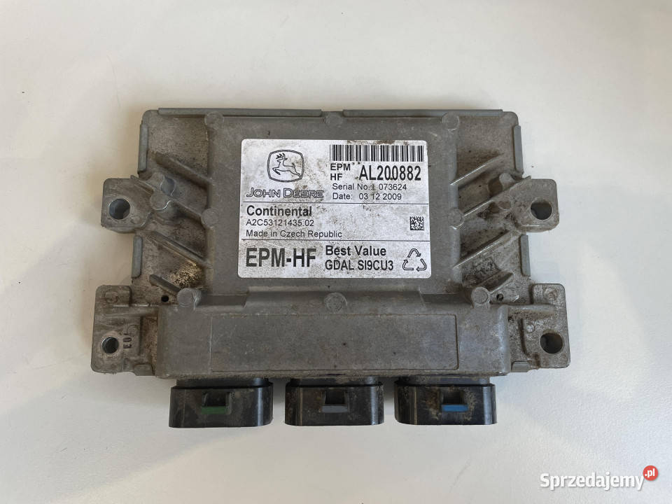 John Deere 6230 7230 sterownik moduł kontroler Jastrzębniki