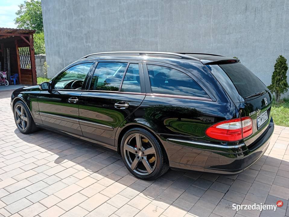 Mercedes E220 cdi elegance Klasa E łódzkie Tomaszów Mazowiecki