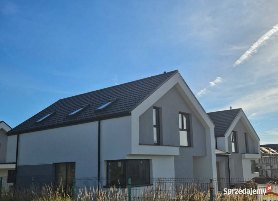 Nowoczesny dom miniosiedle 5 Kielc 174m2 bliźniak Masłów Pierwszy