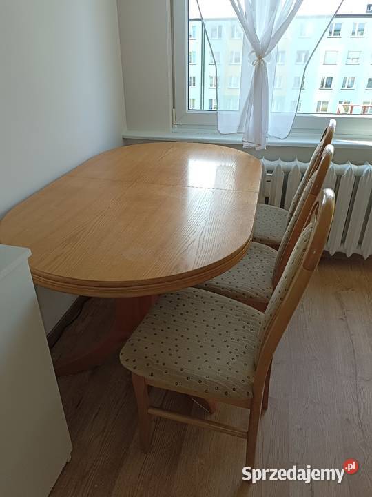 Stół rozkładany z krzesłami Wieluń