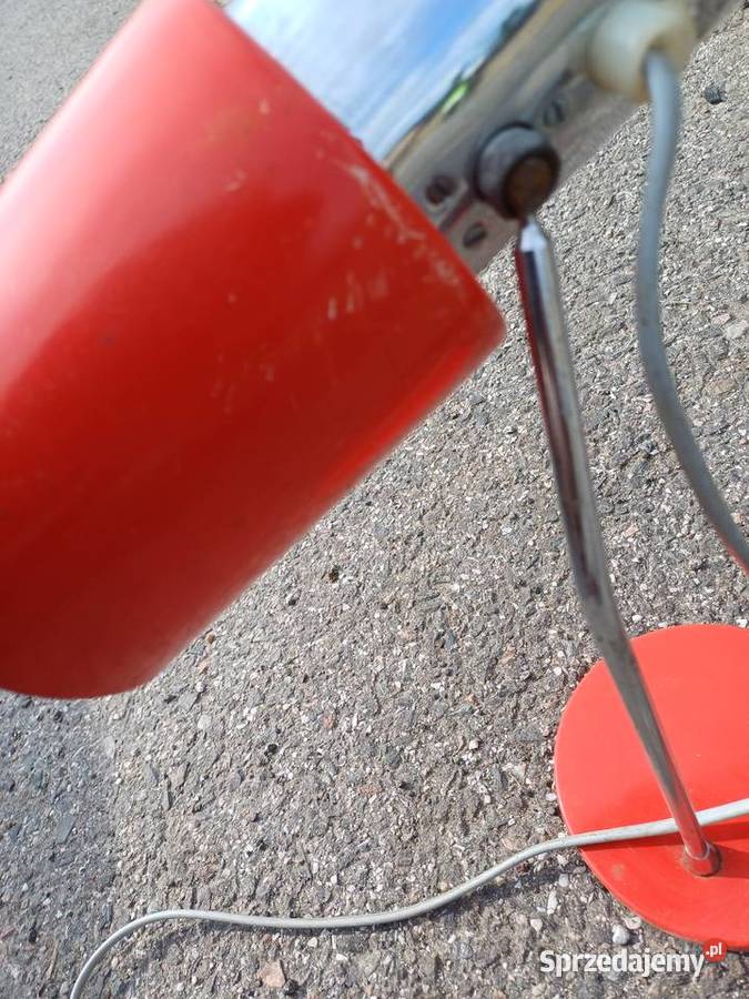 Retro lampka na biurko firmy Napako z 1967 roku dolnośląskie Lubań