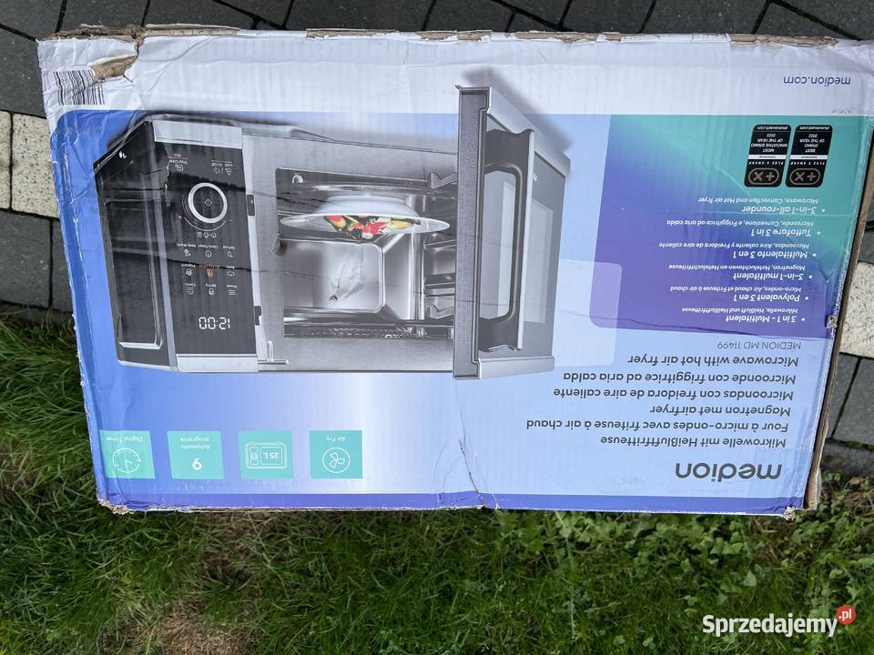 Mikrofalówka Medion 3 w 1 900W Izdebnik