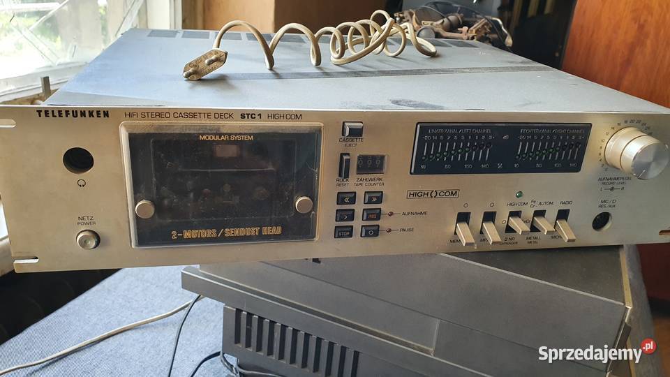 Telefunken STC 1 HiFi Stereo Cassette Deck 1979 Warszawa
