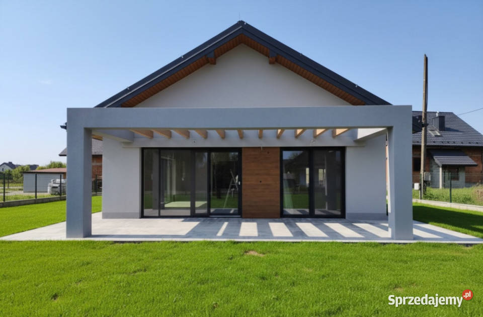 Dom parterowy wolnostojący z dużą działką w małopolskie Wola Zabierzowska