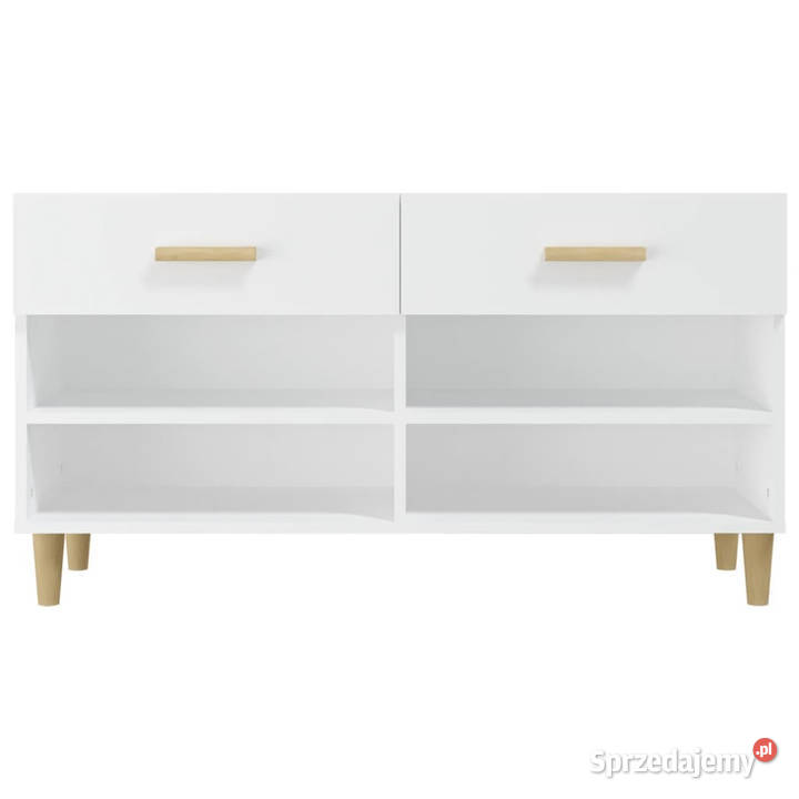 Szafka na buty biała 102x35x55 materiał Warszawa