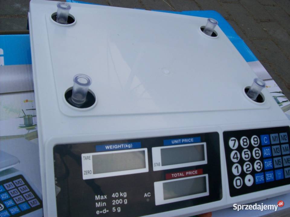 ELEKTRONICZNA WAGA 40 5g SKLEPOWA MAGAZYNOWA Narzędzia Głogowa sprzedam