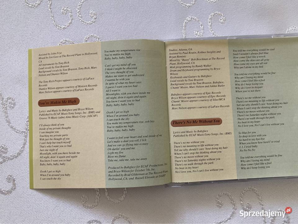 Płyta CD Toni Braxton Czerwionka-Leszczyny sprzedam