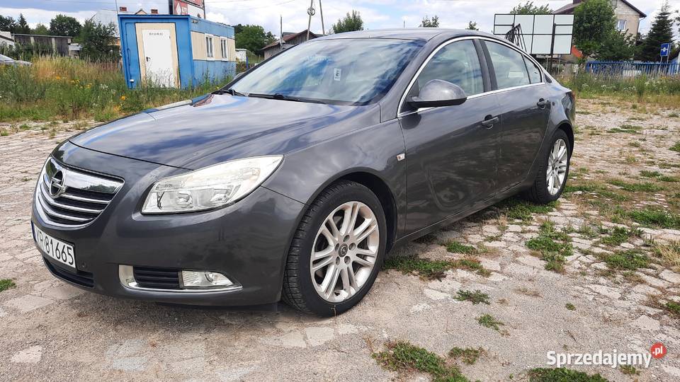 Opel Insignia 16 Turbo 180 2011 r Klima Alu Navi nawigacja