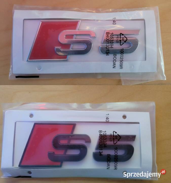 NOWY znaczek przyklejany S5 emblemat klejany Zamość