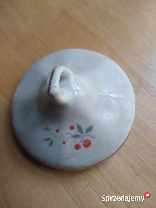 Porcelana Chodzież dzbanek i mlecznik zabytek Dąbrowa Górnicza sprzedam