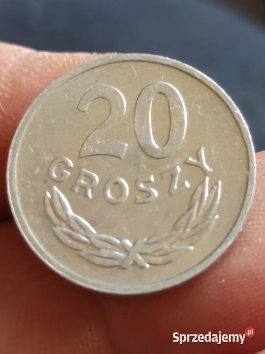Sprzedam monetę 20 gr 1983 r lekka skrętka lubelskie