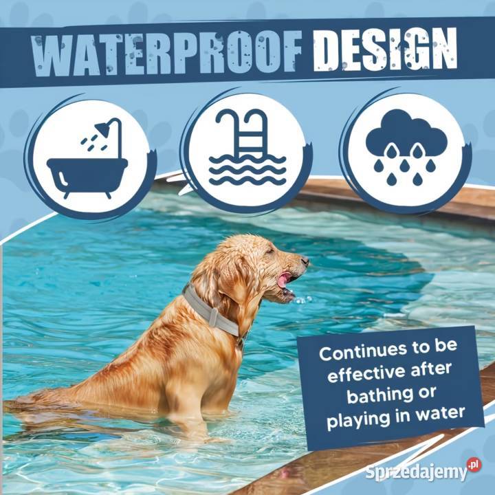 Obroża Przeciw Kleszczom i Pchłom L40Wodoodporna Płock