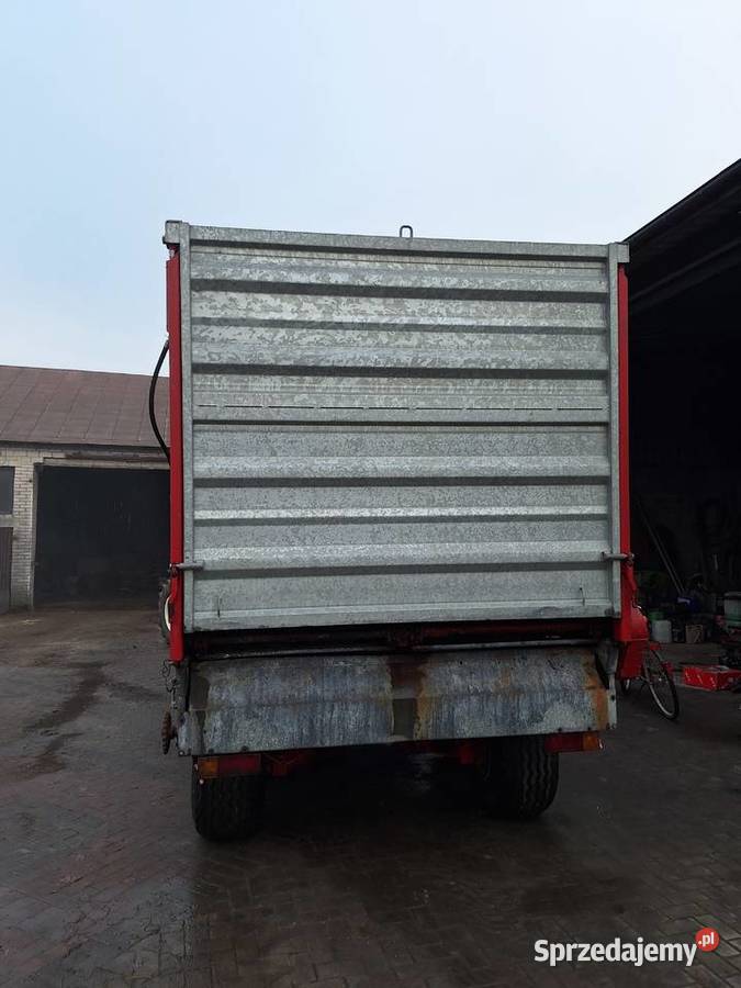 Rozrzutnik cynkomet tandem 8t nadstawki do Wojcieszków