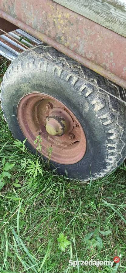 Przyczepa samozbierająca śląskie Łękawica