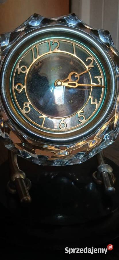 Zegar kominkowy zielony Kraków