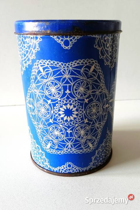 Stara puszka pudełko z PRLu vintage Pozostałe Łódź sprzedam