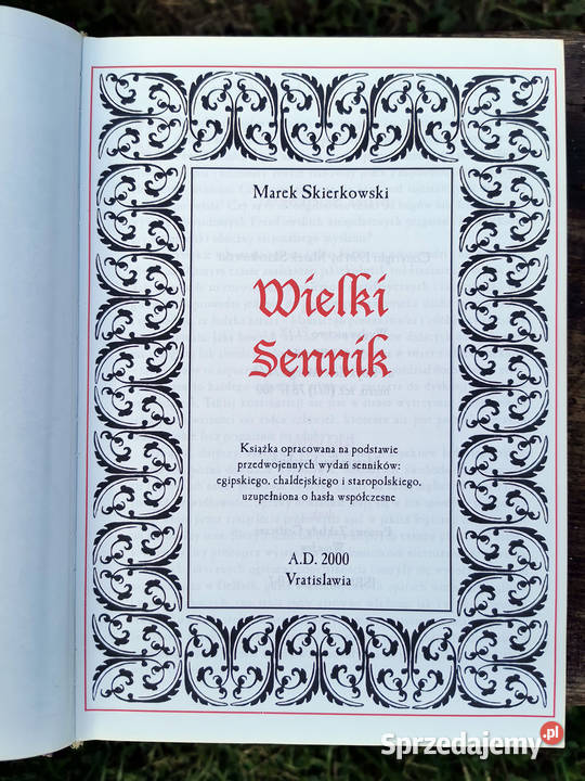 Książka Sennik Polski Polkowice