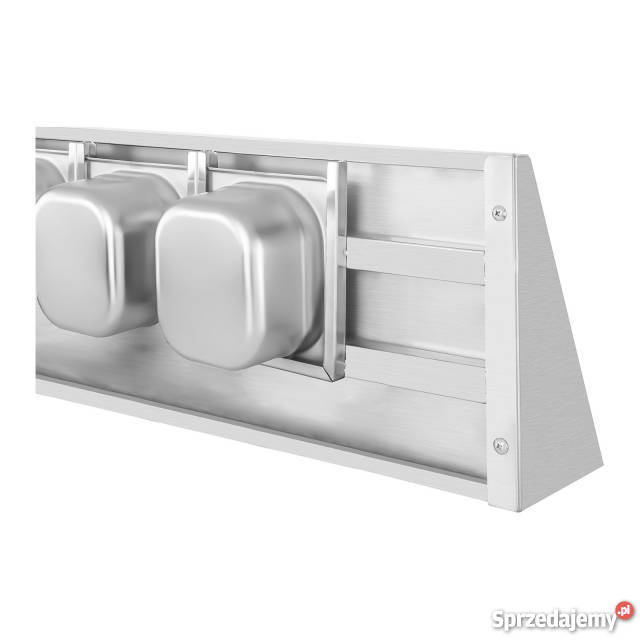 Półka wisząca 120 5x GN 16 stal nierdzewna Poczesna