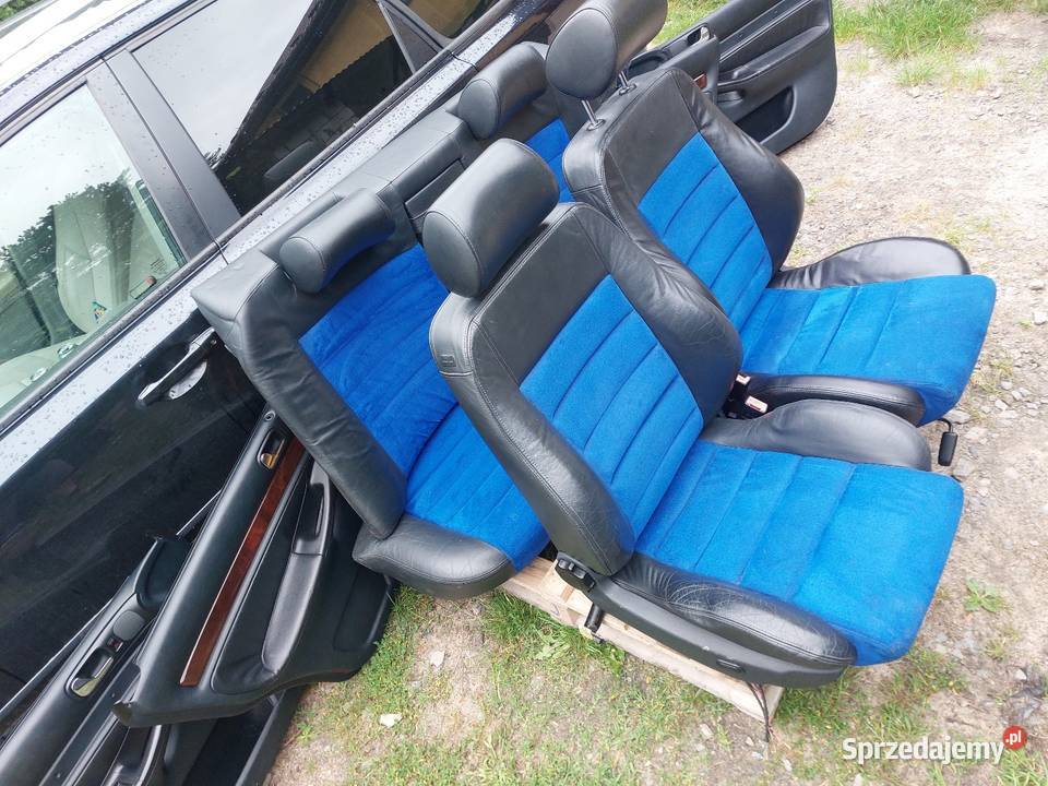 Fotele Siedzenia Audi S4 A4 B5 Sline Skóra Zwierzyniec
