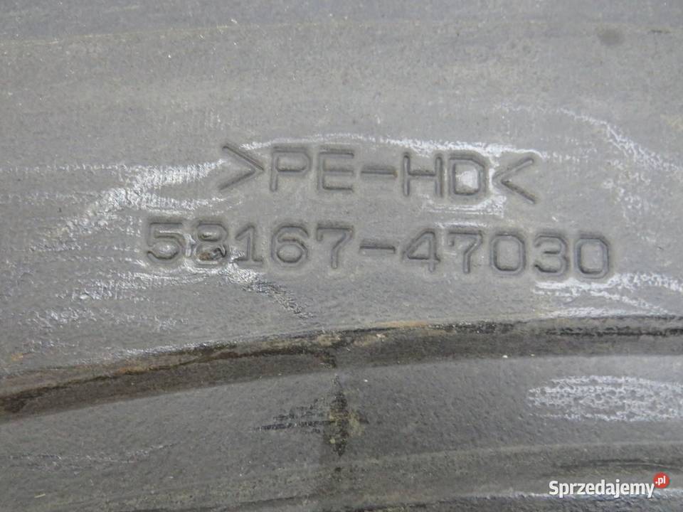 OSŁONA PODWOZIA PRAWY TYŁ PRIUS 3 III 5816747030 osobowe