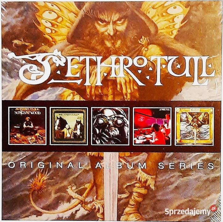 ZESTAW 5 PŁYT CD KULTOWEGO ZESPOŁU JETHRO TULL 3 i więcej Gdynia