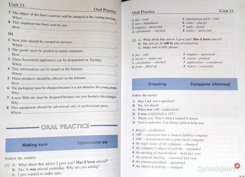 Basic English for Business 3 Z M Patoka D Świda Chełm