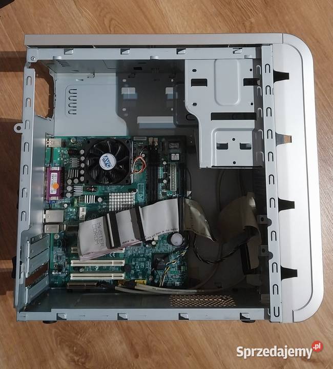 Obudowa PC mATX Packard Bell płyta z procesorem Stanica