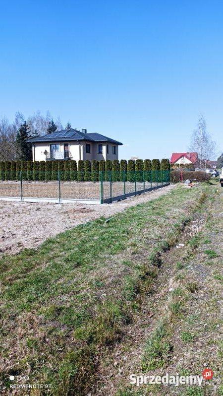 Montaż ogrodzeń panelowych Sieradz