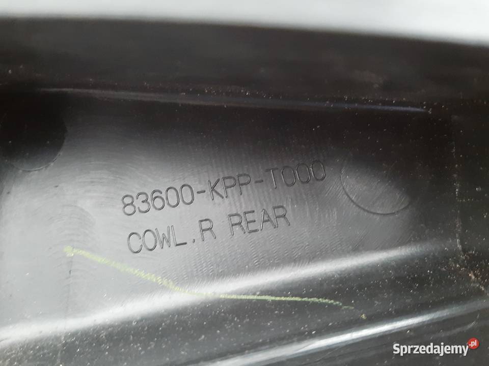 HONDA CBR 125 250 OGON ZADUPEK OWIEWKA Trzciel