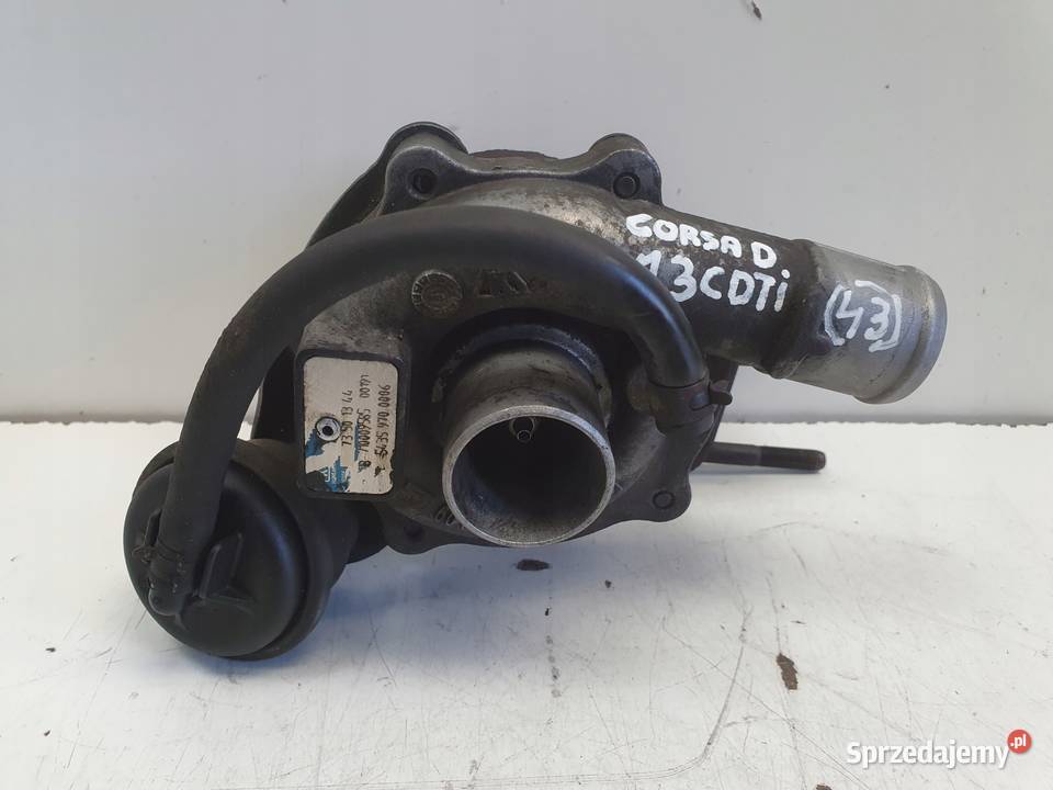 TURBOSPRĘŻARKA Opel Corsa C 13 CDTI turbo Turbosprężarki