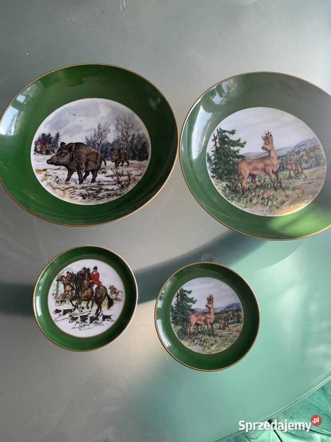 Talerze myśliwskie Talerze i talerzyki