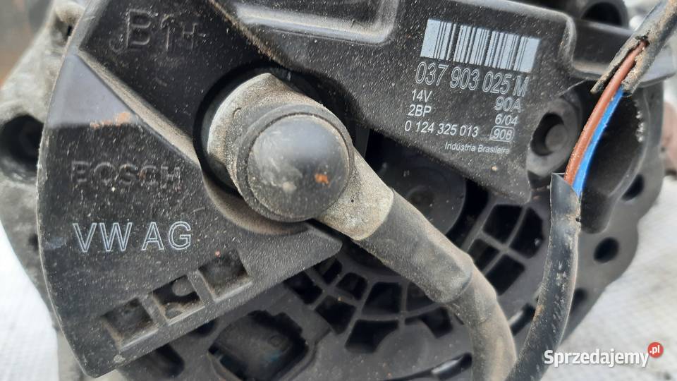 alternator Fabia 14 037903025M Bosch 0124325013 dolnośląskie Dębno