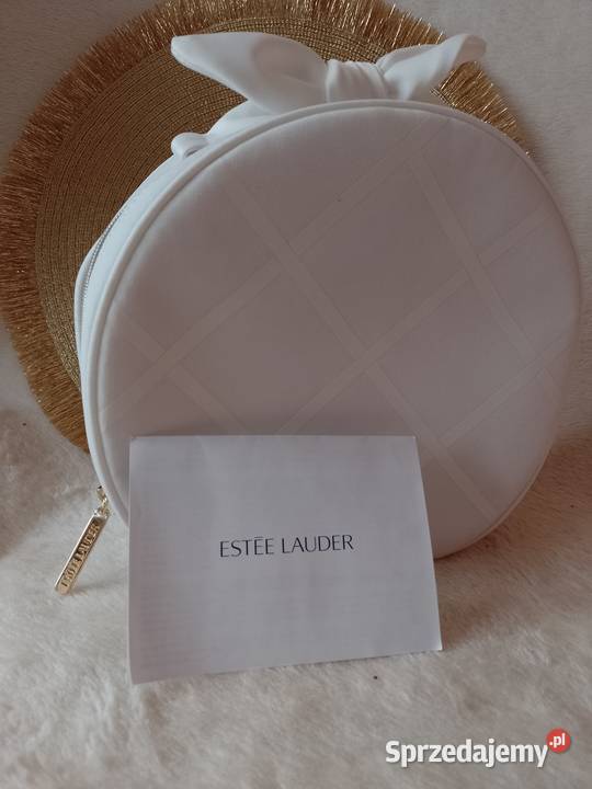 Estee Lauder Ekskluzywna duża biała kosmetyczka Dodatki Kraków