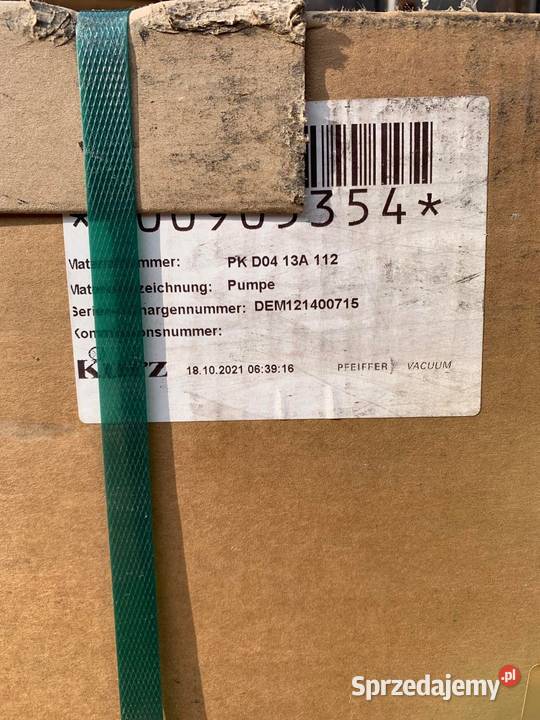 Pfeiffer Hena 101 Vacuum Pump Warszawa