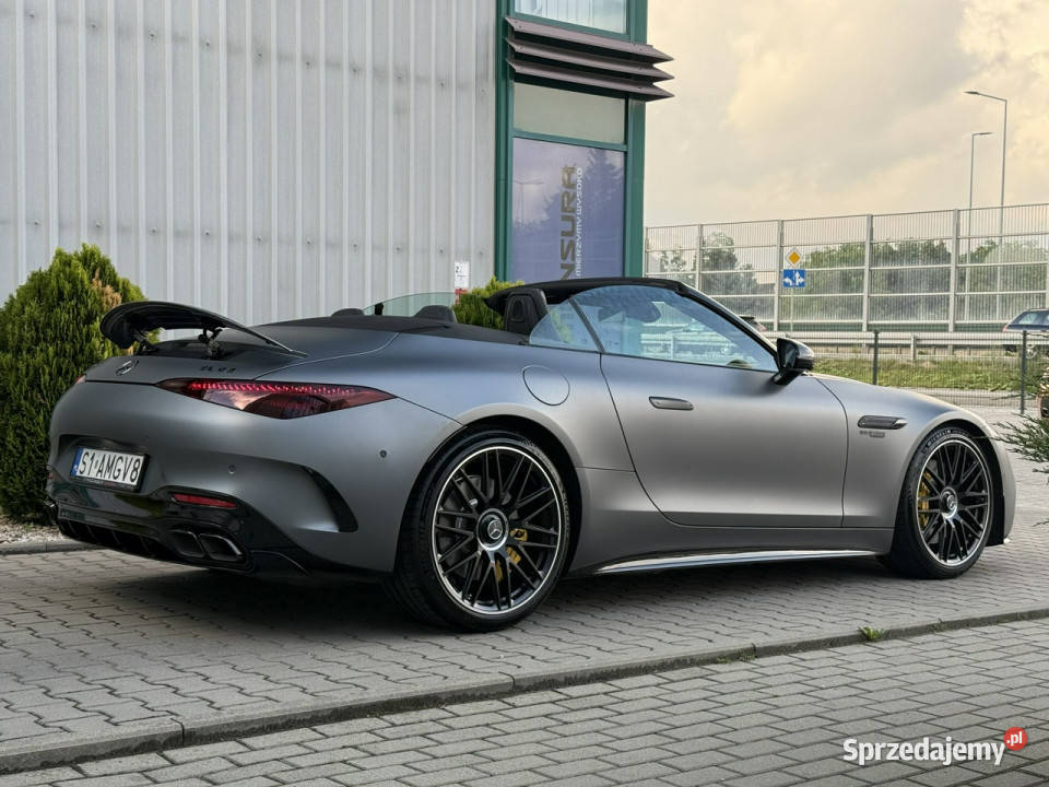Mercedes SL 63 AMG Gwarancja 062029 Folia PPF tempomat