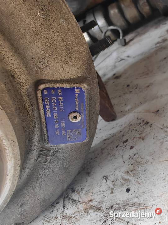 Turbosprężarka Borg Warner B34712 Mercedes Turbosprężarki Żywiec