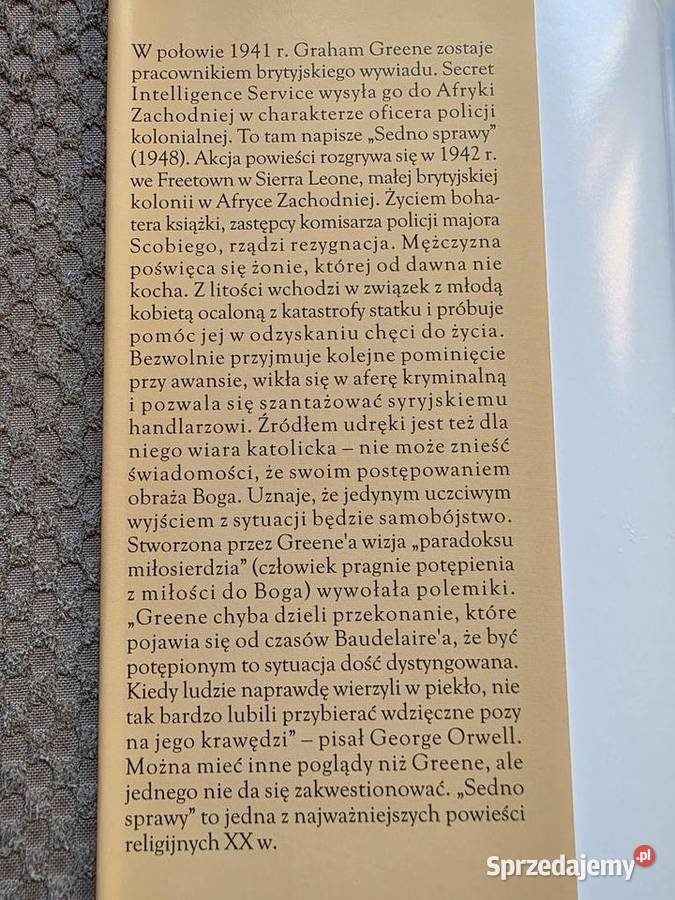 Sedno sprawy Graham Greene Kraków