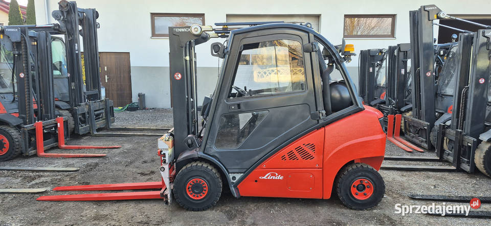 Wózek Widłowy Linde H25T Duplex wolny skok gaz Małkinia Górna