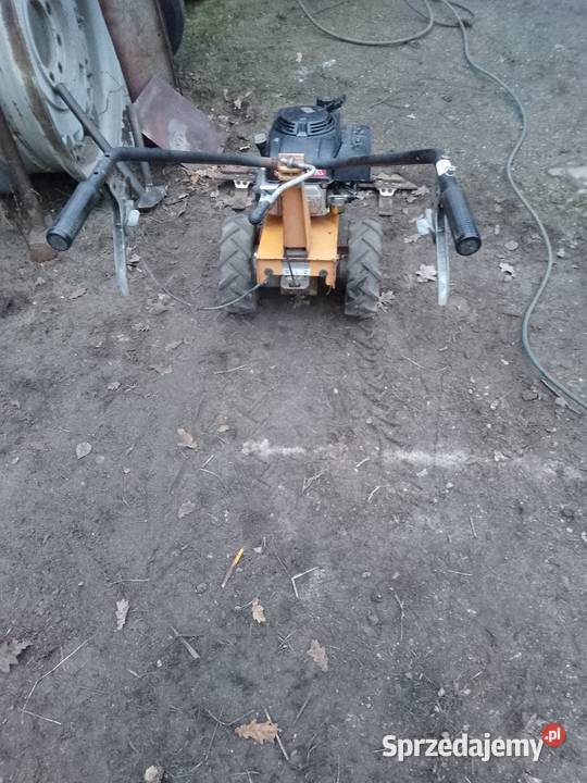 Traktorek z kosą listwową Traktorki mazowieckie Węgrów