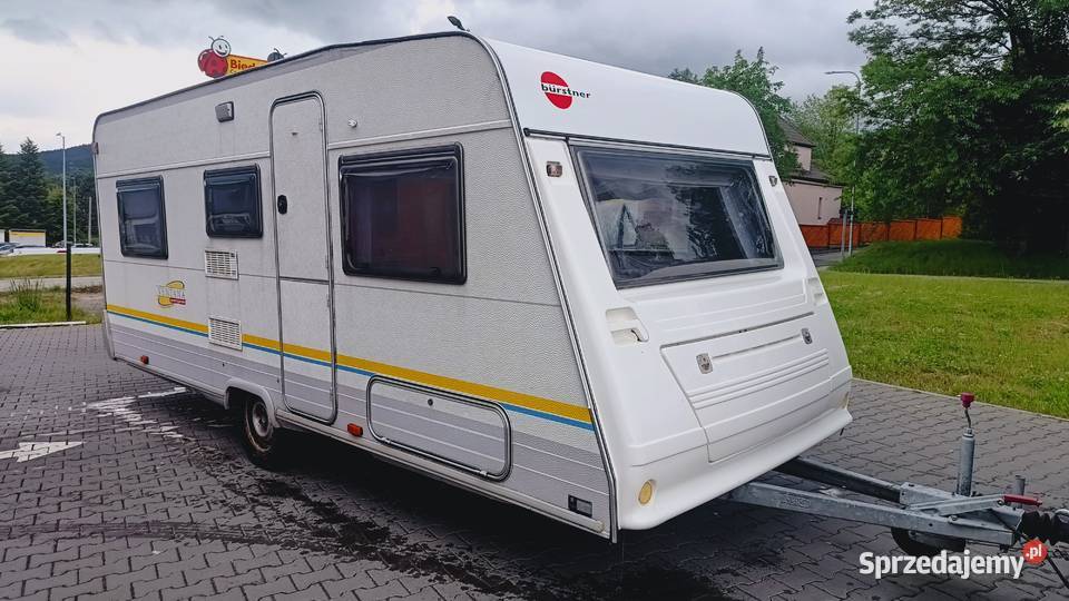 przyczepa kempingowa campingowa kemping OKAZJA Międzybrodzie Bialskie