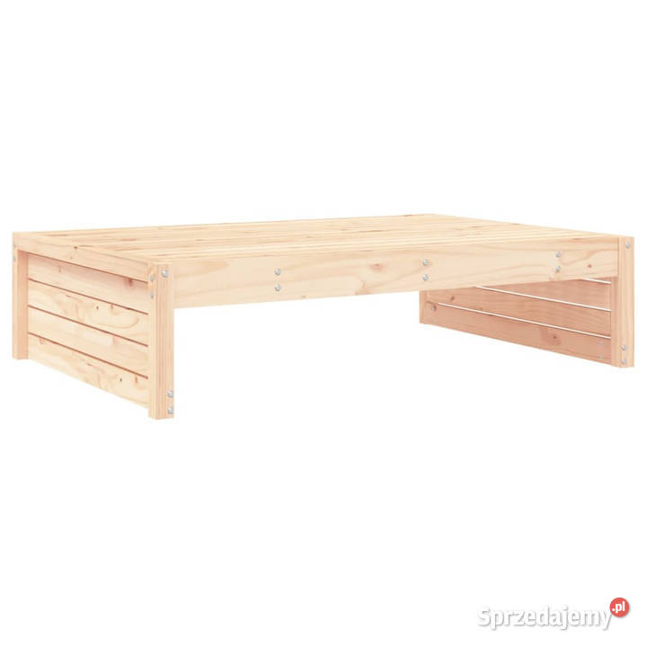 Podnóżek ogrodowy 120x80 lite drewno sosnowe Warszawa