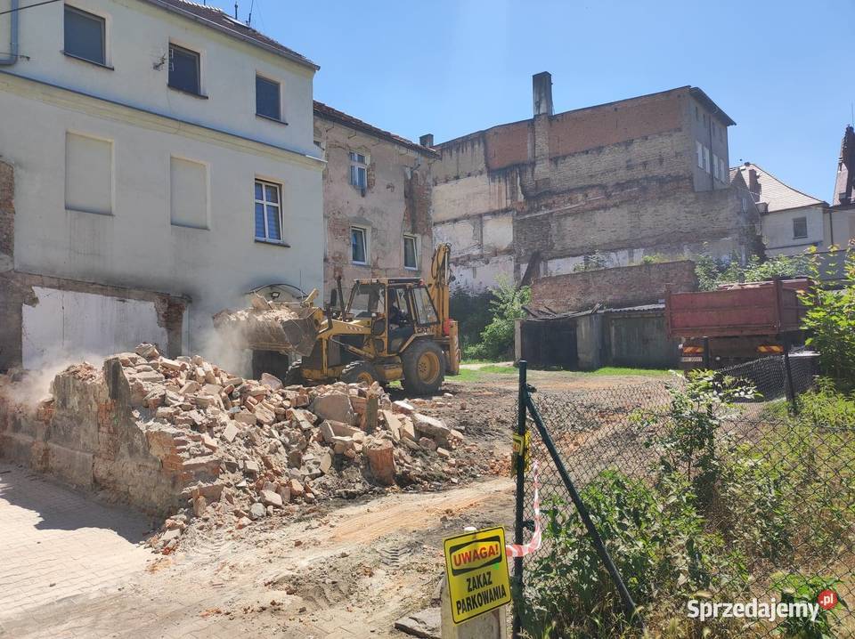 Rozbiórki Wyburzenia Niwelacja terenu Usługi Paczków