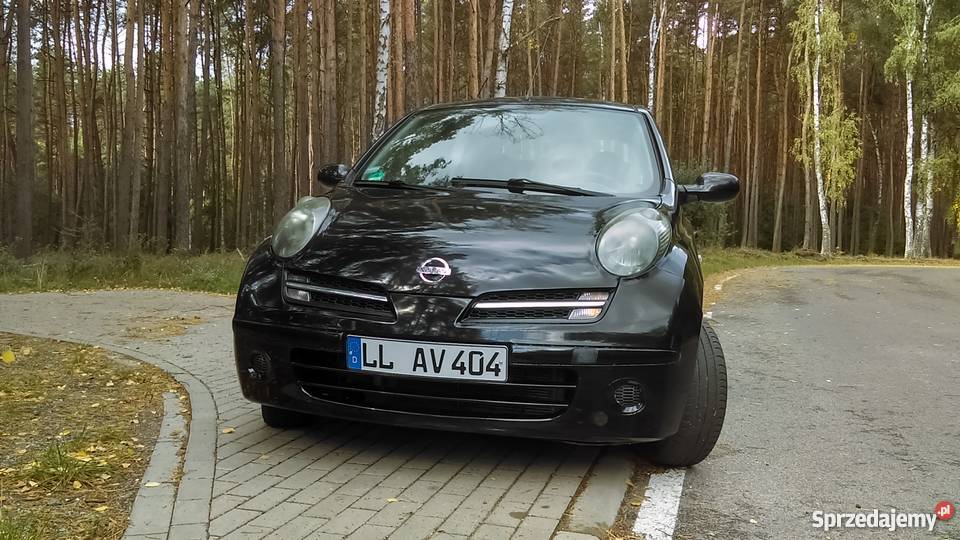 Nissan Micra K12 2006 r 12 benzyna 65 centralny zamek Micra Samochody osobowe sprzedam