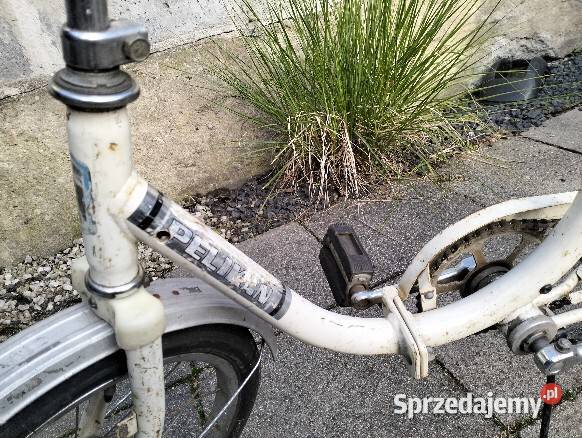 rowerki z prl pelikan lata 80te Dziecięce wielkopolskie Kalisz